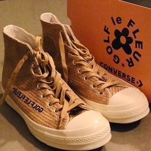 Converse Golf Le Fleur Burlap High Top